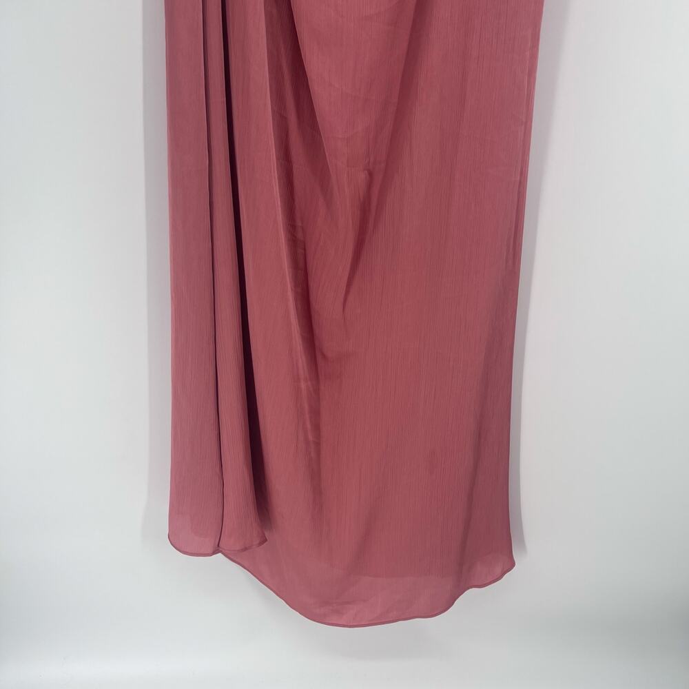 Sachin & Babi Chelsea One Shoulder Bow Gown Size 22W - Picture 6 of 11